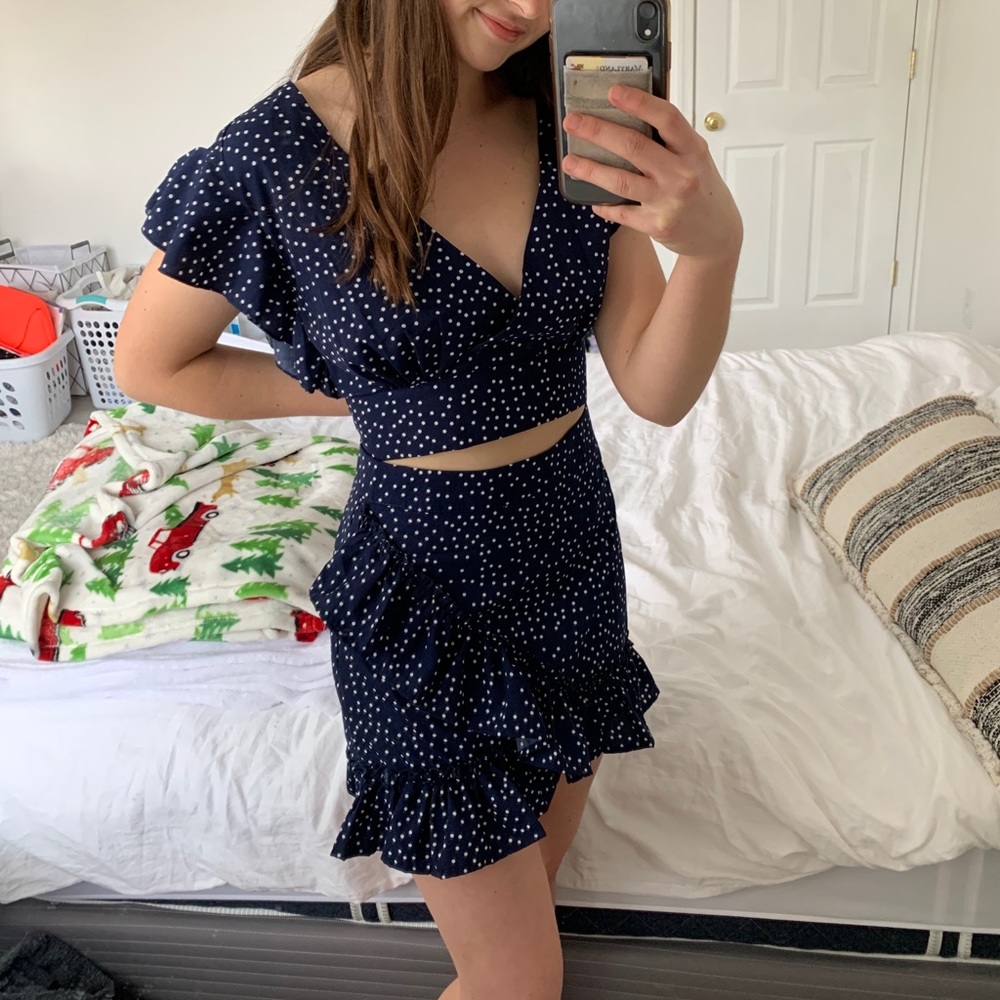Polka dot set